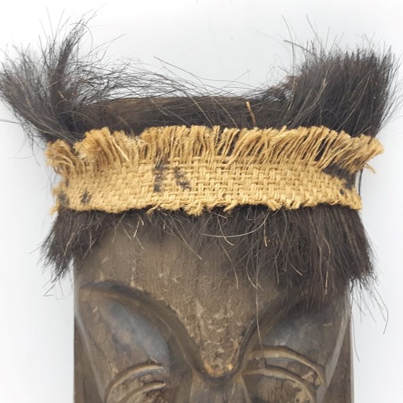 African Demon Wall Mask - Picture 3 of 11